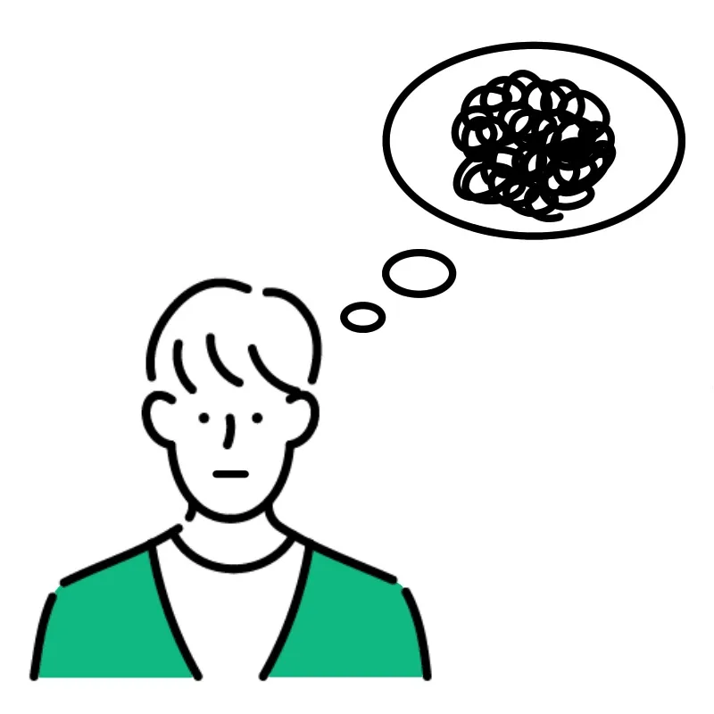 不満の沈黙イメージ